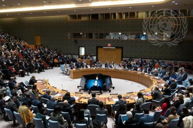 Security Council Meets on Threats to International Peace and Security. Credit: UN Photo/Mark Garten