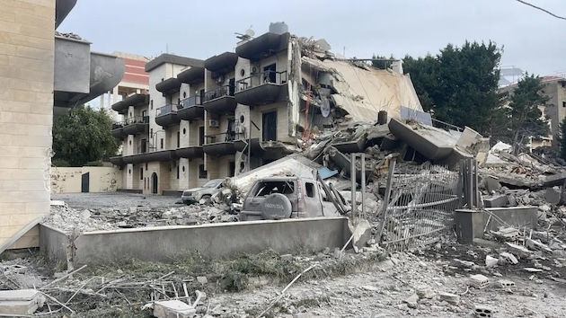 Recent, intense Israeli airstrikes targeted Tyre, Lebanon, causing significant casualties and damage to residential areas and infrastructure. The strikes were part of an ongoing conflict between Israel and Hezbollah. Credit: Action Against Hunger.