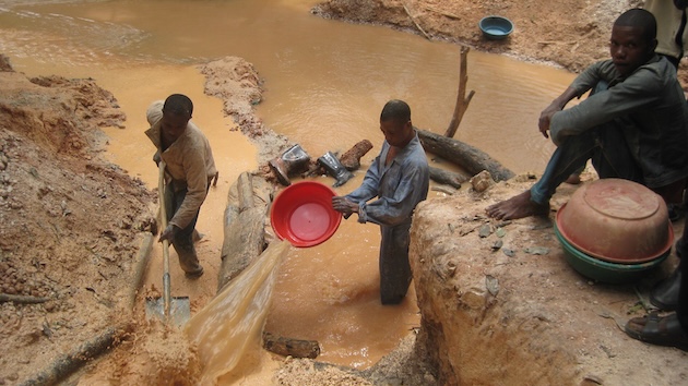 The UN report has highlighted water as the most immediate and severe casualty of this global transition. Mining operations require vast quantities of water and often contaminate local sources. Credit: UNU-INWEH
