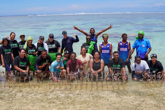 Naidiri village on Fiji’s Coral Coast shows how nature-based Solutions are put into practice, with communities restoring mangroves and reefs to protect their coastline and sustain livelihoods. Credit: Ludovic Branlant/SPC