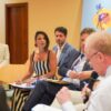 Irene Velez Torres, Director of the Colombian National Environmental Agency, during a panel discussion with policy experts at the Santa Marta Conference. Credit: Supplied