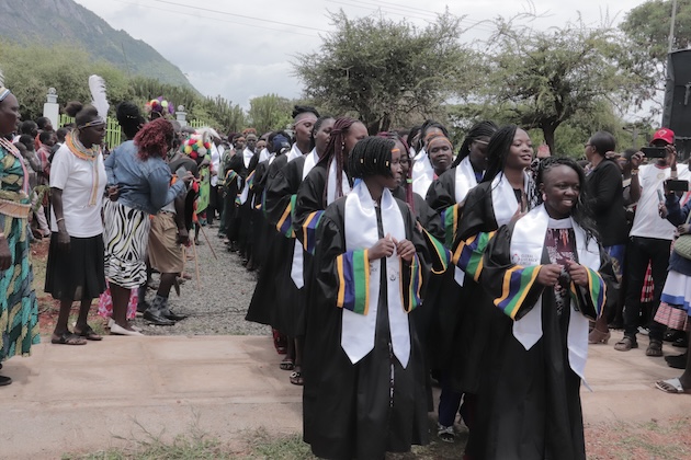 A group of young women graduate from an entrepreneur skills programme taking place in Kenya's arid and semi-arid regions. Credit: Isaiah Esipisu/IPS