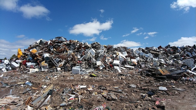 Vast amounts of valuable materials buried inside old batteries, electronic waste, and end-of-life vehicles should be collected for critical materials. Credit: FutuRaM