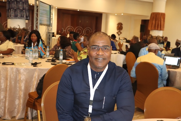 Mohamed Abakar, Head of Agriculture, Food and Nutrition at the Economic Community of Central African States (ECCAS) during the convening in Yaounde. Credit: Isaiah Esipisu/IPS