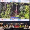 Indigenous leaders from Brazil, DRC, Indonesia, Gambia, Peru and Thailand who were announced as the Indigenous People’s Ambassadors for Primary Forests at COP17. Credit: Stella Paul/IPS