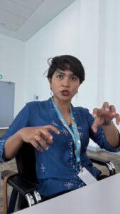 Farwiza Farhan speaks about saving the Leuser Ecosystem at a Global Tipping Points Conference 2026. Credit: Zofeen Ebrahim/IPS