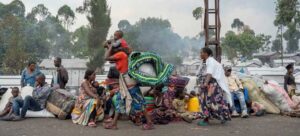 People continue to flee fighting in the eastern DR Congo where Rwanda-backed M23 rebels have made major gains. Credit: MONUSCO/Aubin Mukoni - illustrating displacement linked to the DR Congo conflict.