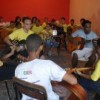 Youngsters playing their 'enchanted' guitars. Credit: Fabiana Frayssinet/IPS