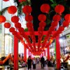 Red, red and more red - as the decor in this Bangkok mall shows - welcomes the Chinese New Year. Credit: Joel Chong/IPS