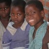 Free primary education is not enough to get children like these into classrooms: poverty forces many children to work rather than attend school. Credit:  IRIN