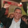 Marco Arana on campaign.  Credit: Courtesy of La República