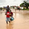 Flooding in Lusaka in 2009: despite investment in improved drainage, this year's floods were the worst in several decades. Credit:  Nebert Mulenga/IPS