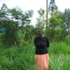 Agnes Mbuvi amidst the napier grass in her harvested maize plot.  Credit:  Keya Acharya/IPS