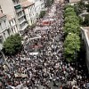 Demonstrations against austerity measures in Athens.  Credit: Nikos Pilos/IPS