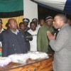 Union leader Barnes Dlamini trying to persuade police to leave Sipho Jele