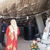 This Gazan family copes with life in the remains of a home bombed out by the Israelis.  Credit: Mel Frykberg/IPS
