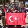 Demonstrations in Ramallah to condemn the Israeli commando raid on the Gaza aid flotilla. Credit: Mel Frykberg/IPS