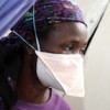 TB patient in a Kenyan hospital: community-based care and treatment is extending the reach of limited facilities and personnel. Credit:  Siegfried/IRIN