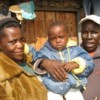 HIV-positive couple Miriam Wanjiru (l) and Samuel Mwangi (r) with their two-year-old HIV-negative son.  Credit: Isaiah Esipisu/IPS 