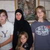 The family Ziad Julani left behind - Moira with her three daughters; Hannah 17, Mirage, 15, and Yasmin 7. Credit: Mel Frykberg/IPS