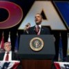 President Obama speaks at the convention of Disabled American Veterans on Monday. Credit: White House Photo, Pete Souza