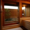 Kurihara's Edo-styled house catches the light in the evening. Credit: H Kurihara