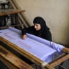 Mahila Sanatkar helps revive Hyderabad Muslim community's traditional skill of zardosi embroidery. Credit: Manipadma Jena/IPS