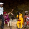 A group of young Tamils from the north rest inside a pre-historic cave at the foot of Sigiriya. Credit: Amantha Perera/IPS