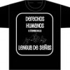A T-shirt promoting sign language and human rights for deaf persons. Credit: Courtesy of SordosEcuador