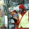 Vendor Andrew sells The Big Issue Australia on the streets of Melbourne. Credit: Courtesy of INSP