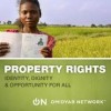 'Property Rights' competition poster. Credit: Ashoka