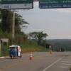 Pacific ocean 1,470 km says the sign on highway BR-317. Credit: Mario Osava/IPS