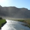 A series of small power stations are planned for the Orange River, over the long-term providing a cheap, renewable energy source. Credit:  P. Gallert/Wikicommons