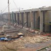 Cement rules where Santo Antonio dam is being built on the Madeira River. Credit: Mario Osava /IPS