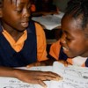 Girls are making rapid progress with literacy thanks to a new teaching method. Credit:  Tamasin Ford/IPS
