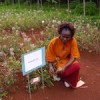 Prof Mary Abukutsa at a University Farm Credit: Miriam Gathigah