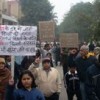 Delhi residents rally against polluting waste incinerators. Credit: Ranjit Devraj