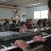 Jewish and Palestinian children learning to learn together. Credit: Pierre Klochendler