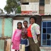 Noncedo Pulana and her children in Khayelitsha Credit:  Erna Curry/IPS