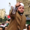 A Muslim Brotherhood leader addresses crowds in Tahrir Square. Credit: Cam McGrath