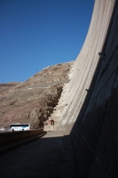 Katse Dam wall, Lesotho Highlands Water Project. Credit:  Patrick Burnett/IPS