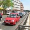 Men's heavier reliance on cars is reflected in traffic jams like this one near Aachen, Germany.  Credit: Immanuel Giel/Public domain