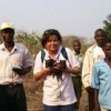 Olofsson with members of the Nfumo Yatho community project. Credit:  Courtesy Linette Olofsson