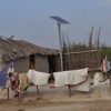 Solar panel installed in the village of Sholani. Credit: Zofeen Ebrahim/IPS