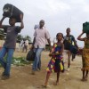 Fleeing violence in Abidjan. Credit:  Alexis Adélé Adélé/IRIN