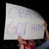 Many gathered outside White House to hail news of the killing of Osama Bin Laden. Credit: Aprille Muscara/IPS