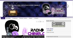 Radio Chinelo web site.  Credit: Radio Chinelo