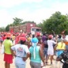 Women protesting against Veracel