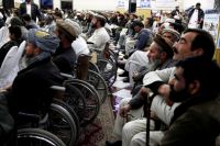 Afghanis, including many with disabilities, gather to celebrate the International Day of Persons with Disabilities in Kabul. Credit: UN Photo/Fardin Waezi Afghanis, including many with disabilities, gather to celebrate the International Day of Persons with Disabilities in Kabul. Credit: UN Photo/Fardin Waezi