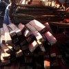 Processing of illegal rosewood near Antalaha, Madagascar. Credit:  Erik Patel/Wikicommons